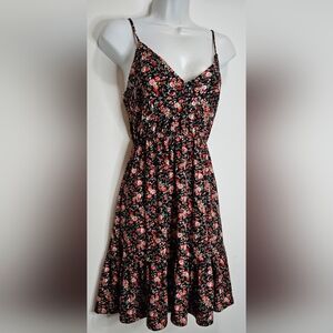 VIBE- SUMMER FLORAL MINI DRESS